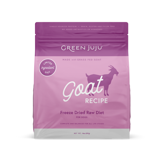 Green Juju - Freeze-Dried Raw Goat Diet