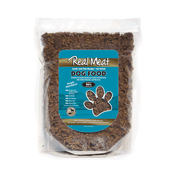 Real Meat - Air-Dried Lamb & Fish Dog Food