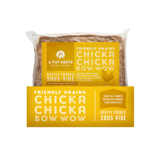 A Pup Above - Gently Cooked Chicka Chicka Bow Wow