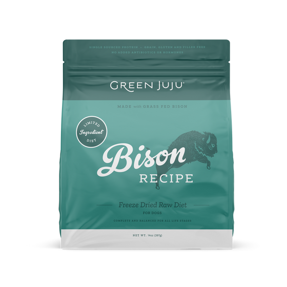 Green Juju - Freeze-Dried Raw Bison Diet