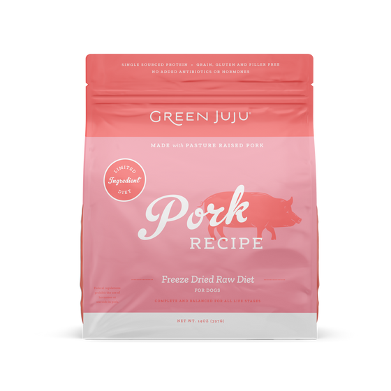 Green Juju - Freeze-Dried Raw Pork Diet
