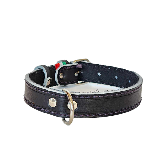 European Buffalo Leather Collar 1 Inch.