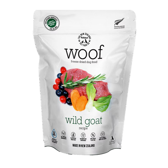 The New Zealand Natural Pet Food Freeze dried Wild Goat