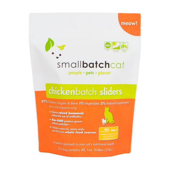 Smallbatch Cat Chicken RAW Frozen Diet