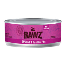  RAWZ 96% Duck & Duck Liver Pate For Cats