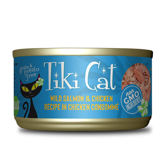 Tiki Cat - Wild Caught Salmon & Chicken Recipe