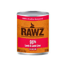  RAWZ 96% Lamb & Lamb Liver