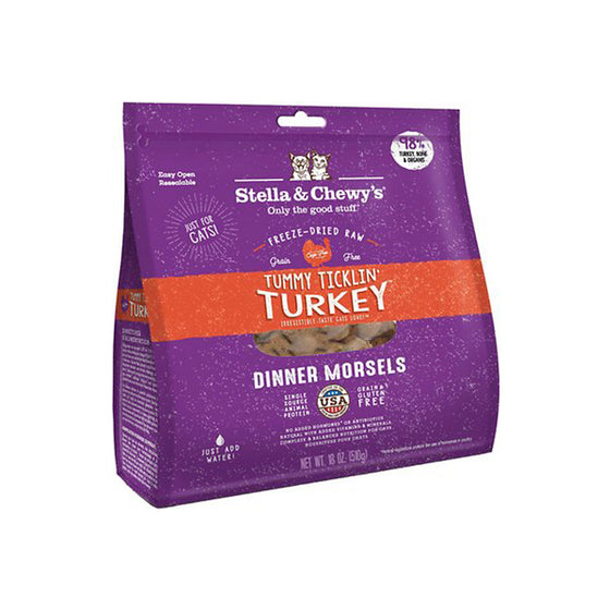 Stella & Chewy's - Tummy Ticklin' Turkey Dinner Morsels Freeze-Dried Cat Food