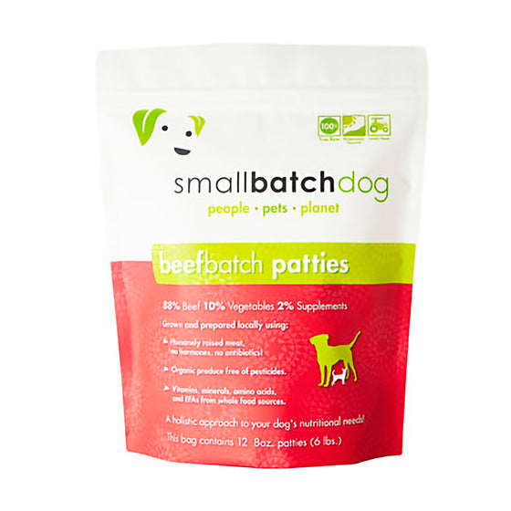 Smallbatch Beef RAW Frozen Diet for Dogs