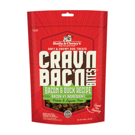 Stella & Chewy's - Crav'n Bac'n Bites Bacon & Duck