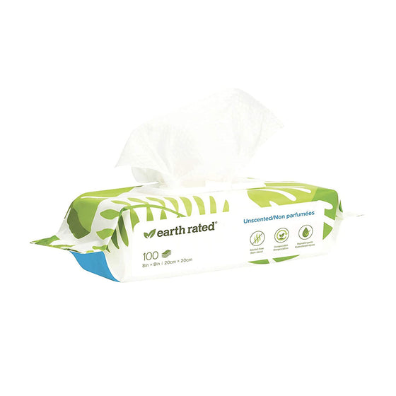 Earth Rated - Dog Wipes (Unscented)