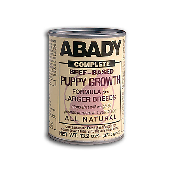 Abady Complete Beef-Based Puppy Growth for Larger Breeds
