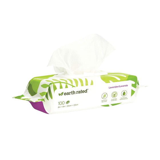 Earth Rated - Dog Wipes (Lavender)
