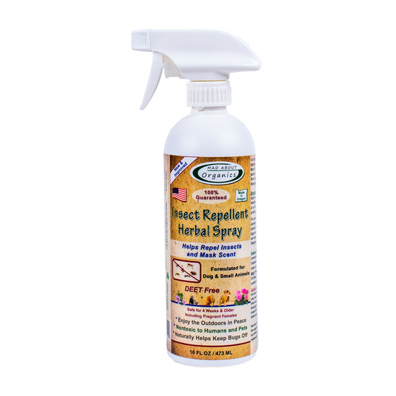 Mad About Organics - Insect Repellent Herbal Spray