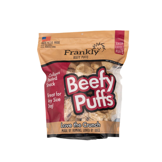 Frankly Beefy Puffs - Venison Flavored