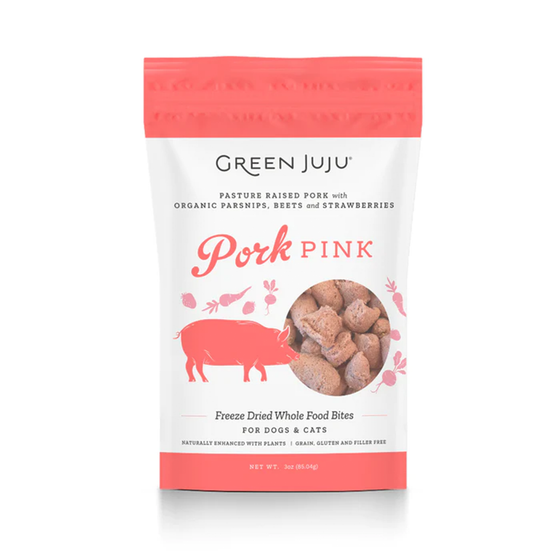 Green Juju - Pork Pink Freeze Dried Bites