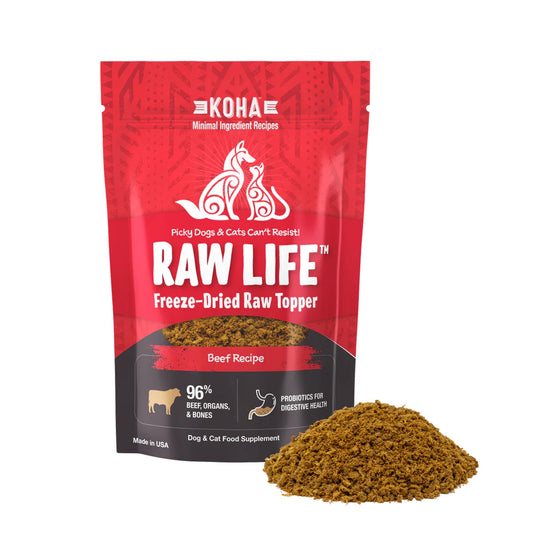 Koha Beef Topper for Dogs and Cats