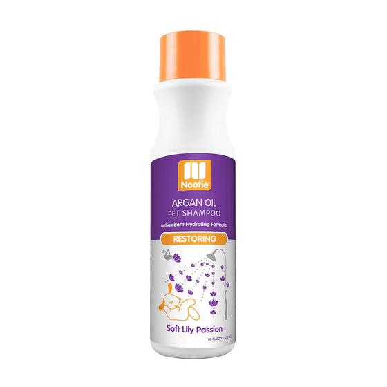 Nootie Restoring Argan Oil Shampoo - Soft Lilly Passion