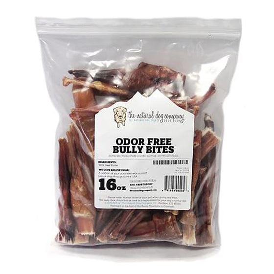 Tuesdays Natural Dog Company Odor Free Bully Bites