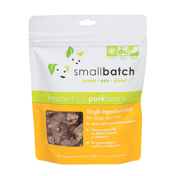Smallbatch Freeze-Dried Pork Hearts