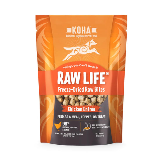 Koha Raw Life Chicken Entree for Dogs