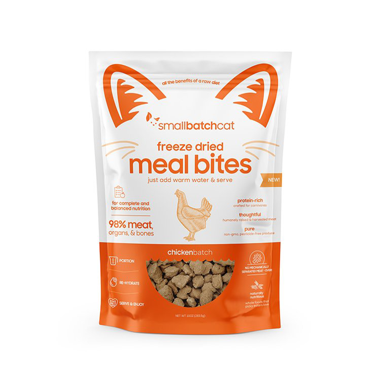 Smallbatch Cat Freeze-Dried Chicken Meal Bites – For Dog's Sake
