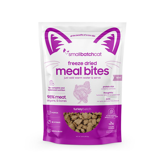 Smallbatch Cat Freeze-Dried Turkey Meal Bites