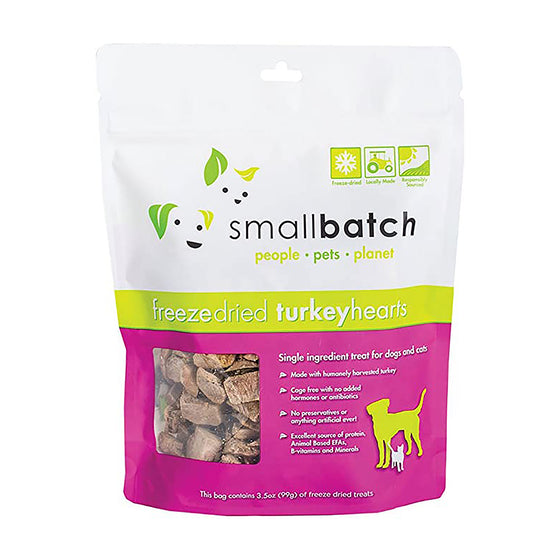 Smallbatch Freeze-Dried Turkey Hearts