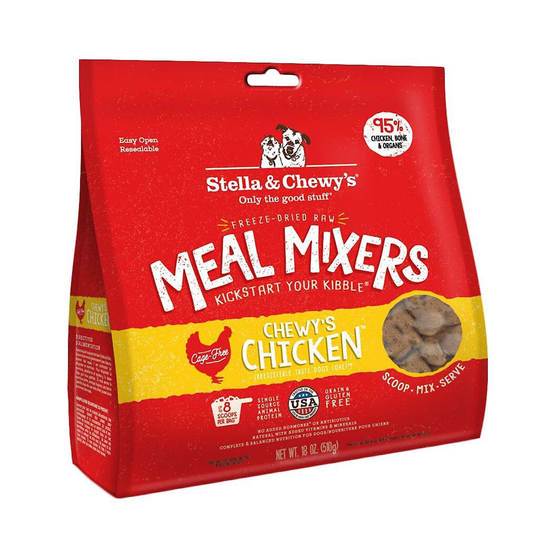 Stella & Chewy's - Chewy's Chicken Freeze-Dried Meal Mixers For Dogs
