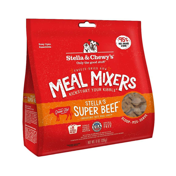 Stella & Chewy's - Super Beef Freeze-Dried Meal Mixers For Dogs