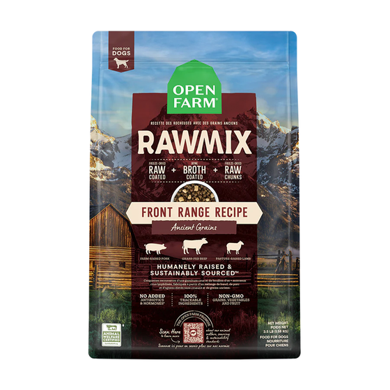 Open Farm Raw Mix Front Range Recipe with Ancient Grains