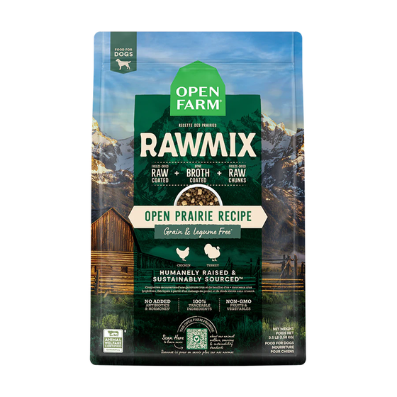 Open Farm Raw Mix Open Praire Grain and Legume Free Recipe
